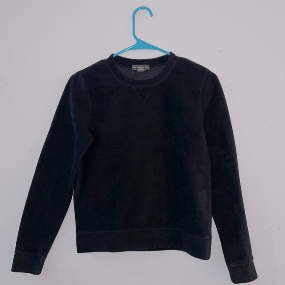 Ladies BANANA REPUBLIC Black Polyester Fleece | Size XS - Picture 1 of 4